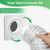 Dryer Vent Wall Plate,Dryer Vent Connector Kit Fits 4 Inch Tubes Hose