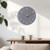 Mosewa Wall Clock 14" Battery Operated Silent Non-Ticking Simple Modern