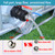 SNUTUYA 3-Size IBC Tote Adapter, 275-330 Gallon IBC Tote Tank Fittings 2.44" Fine、2“Fine and 2" Coarse Thread + Lead-free Garden Hose Faucet/Valve for Garden Hose Connector (304 Stainless Steel)
