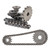 uxcell #50 Chain Roller Sprocket B Type, 1-1/4" Bore 12 Tooth Single Strand Chain Sprocket, Carbon Steel, Keyway with Set Screws