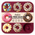 FUNLAVIE Large Silicone Donut Pan for Baking,9 Cavity Non-Stick Food Molds