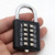 MIONI 10 Digit Push Button Combination Padlock, 5 Digit Locking Mechanism, Black