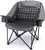 Pcuauld Camping Chairs for Adults Heavy Duty Padded Folding XL Camp Chairs with Cup Holder, Supports 500lbs, Oversized Large Outdoor Widen Comfy Lawn Chairs for Tailgating Sports Beach Yard
