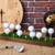 Simgoing Golf Ball Display Rack Holder, Wall Mount Shelf for 15, 1 Piece