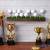 Simgoing Golf Ball Display Rack Holder, Wall Mount Shelf for 15, 1 Piece