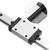 uxcell 2pcs MGN7 150mm Linear Guide Rail with 2pcs MGN7H Sliding Carriage Block Bearing Steel and 2pcs Plastic Mini MGN12 Linear Guide for DIY 3D Printers and CNC Machine, Silver