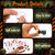 8 Set Halloween Monster Screw Bolts Props, Scary Monster Outfit Accessories