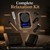 Frequency Generator for Healing 7.83Hz Schumann Resonance Generator, Adjustable, Sleep Relaxation & Meditation Frequency Machine with Headphones and Tuning Fork Set (Midnight Black)
