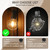 KGC Plastic C7/G40 Replacement LED Light Bulbs - 0.6W Equivalent to 7W Incandescent Bulbs 2700K, E12 Screw Base Shatterproof & Waterproof LED Globe Light Bulbs for Outdoor String Lights (50 Pack)