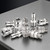 Kytvl 3/8" Pressure Washer Quick Connect Kit, Stainless Steel Quick Connect Fittings, Male NPT Thread Adapter Set for Power Washer Hose, 5000 PSI, 12 PCS