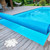 12pcs Inground Pool Solar Cover Clips for Reel, Plastic Blanket Reel Attachment Kit General Liner Clamps for Universal Swimming Pool (White)