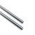 Linear Motion Rods 2PCS 10mmx 700mm (0.394x27.559inches) Case Hardened Chrome Plated Linear Motion Rod Shaft Guide for 3D Printer, DIY, CNC - Metric h8 Tolerance