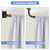 Blackout Curtain Rod, Adjustable Extra Long Drapery Rod for Windows 66 to 184 Inches(5.5-15.3Ft), Wrap Around Heavy Duty Curtain Rods, French Return Room Darkening Curtain Rod, Matte Black