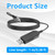 Hodeoo 3.3FT USB to RJ11 for Uniden Radar Detector Power Cable