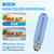 4-Pack 7006999 Lamp Blue Glass Bulb Light Replacement Fit for Sub-Zero E26 40W, Part# 3030030 40 watt sub Zero Light Bulb