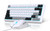 Snpurdiri 75% Wired Gaming Keyboard and Mouse Combo (Black Grey White)