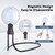 10X 20X Hands Free Magnifying Glasses for Close Work, Neck Wear Magnifier for Seniors Reading Books Sewing Cross Stitch Inspection