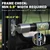 Marudina Adjustable RV Screen Door Handle Grab Bar, 21.7"-33"