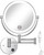 Gospire 8.5" Wall Mounted Lighted Double-Sided 1X/10X Magnifying Mirror