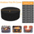 Fire Pit Cover, 58 Inch Outdoor Patio Round Built in Stone Fire Pit Cover, Heavy Duty 600D Quality Oxford Cloth fire Pit Cover, for In Ground Fire pit, Outdoor rain, Snow, Wind, UV (58 Inch)