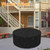 Fire Pit Cover, 58 Inch Outdoor Patio Round Built in Stone Fire Pit Cover, Heavy Duty 600D Quality Oxford Cloth fire Pit Cover, for In Ground Fire pit, Outdoor rain, Snow, Wind, UV (58 Inch)