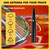 FirFiltr 5.5 Inch Carbon Fiber 50 Cal Bullet Truck Antenna Replacement