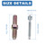 AUMEL Chain Adjuster Tensioner Bar Stud Nut Kit for Stihl 066 MS660 MS 660 Chainsaw Replace 1138 664 2400, 1127 007 1003