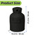 20 lb Propane Tank Cover 14" x 21", 600D Heavy Duty Waterproof Outdoor Gas Cylinder Cover, Dust Weather Resistant Protective Cover for Standard 20 Pound Propane Tank (Black)