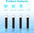 Brita Bottle Mouthpiece Replacement - 3PC Silicone Mouthpiece, 4PC Filter Cartridges, Bottle Parts