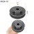 uxcell AK28-1/2 V-Belt Sheave 1/2"Bore 2.8"OD Single Groove Web Sheave Bored-to-Size Sheave, Cast Iron, Belt Section for 4L or A Belt