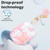 CameCosy Transparent Case for Airpods Pro/Pro 2 with Pink Lily Flower