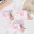 CameCosy Transparent Case for Airpods Pro/Pro 2 with Pink Lily Flower