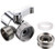 PureSec DV09 Kitchen and Bathroom Sink Faucet Diverter Valve with Aerator and Male Threaded Adapter for 1/2" Hose Attachment for Water Diversion Brass