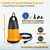 Sump Pump Submersible With 25Ft. Hose, Submersible Pump, 25Ft Cord, 4000GPH