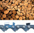 3PC 10 Inch Pole Saw Chain for Harbor Freight Atlas 59209 80V, 10" Chainsaw Chains Replacement for Atlas 59209 80V Polesaw, not fit 40V Chainsaw