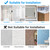 SAYAYO Self Adhesive Hooks for Hanging, Chrome Towel Hooks for Bathrooms