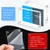 Xuhal 6 Pcs Acrylic Business Card Frame 2.5 x 3.5 Inch Picture Frames