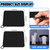 6 Pack Drain Covers for Bugs, 6 x 6 Inch, Square, Black