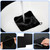 6 Pack Drain Covers for Bugs, 6 x 6 Inch, Square, Black