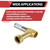 10PC EFIELD 3/4" Angle Water Hammer Arrestor,Swivel FHT x MHT