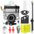 C430 Carburetor Compatible with Ryobi Homelite S430 X430 RY34441 RY34427 RY34421 RY34446 RY34006 RY34426 RY34007 RY34001 RY34005 RY34442 RY34445 30cc String Trimmer Replace# 309370002 309375002