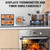 TempPro TempTrack Digital Meat Thermometer for Cooking and Grilling