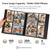Aevdor Large Capacity 4x6 Photo Album, 1000 Photos, Leather Cover, Brown