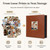 Aevdor Large Capacity 4x6 Photo Album, 1000 Photos, Leather Cover, Brown