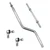 Throttle Linkage Rod Kit Fit for Dodge Joints Dodge P-Pump 1994-1998 for Dodge Ram 2500 1994-1998 for Dodge Ram 3500 1994-1998 for Dodge Cummins P7100 Throttle Linkage Kit Replace 3932317 5011849AB