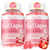 2 Pack Sugar Free Collagen Gummies for Women & Men | Hydrolyzed Collagen Peptides for Hair Skin & Nails | MultiCollagen Protein Type I II III V X with Biotin & Vitamin C | Strawberry Flavor, 120 Count