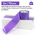 BOMEI PACK Purple Packing Tape 3 inch Wide, 6 Refills Rolls Color Puprple Shipping Tape for Packaging, Moving, and Storage, 2.4 Mil x 60 Yards, Total 360yds