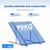 Alrska 41in Adjustable Solar Panel Tilt Mount Brackets with Foldable Tilt Legs，Solar Panel Mounting Support up to 180 200 300 Watt Panel for Roof, RV, Boat, and Off-Grid