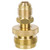GASPRO 1LB Propane Adapter, 1"-20 Male Throwaway to 3/8" Male Flare