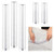 Yinkin 5 Pcs Slipcovers Tuck Grips for Sofa, 2 Size Slipcover Anti-Slip Grips, Non Slip Couch Cover Holder Grip for Cushion Armchairs Covers Sofa Inserts